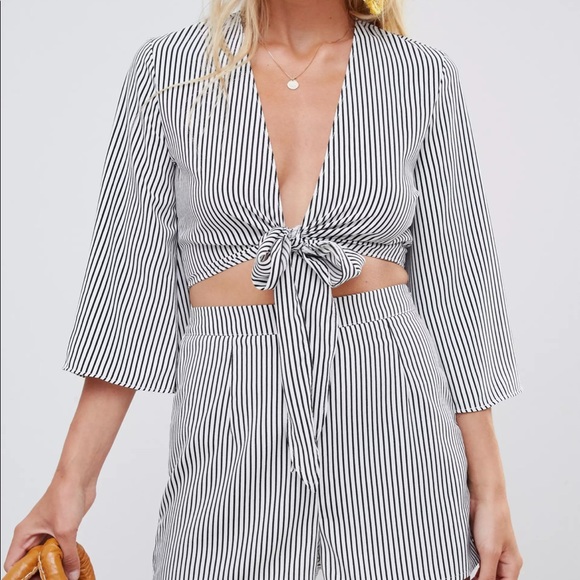 Glamorous Striped Co Ord Set - Picture 3 of 9